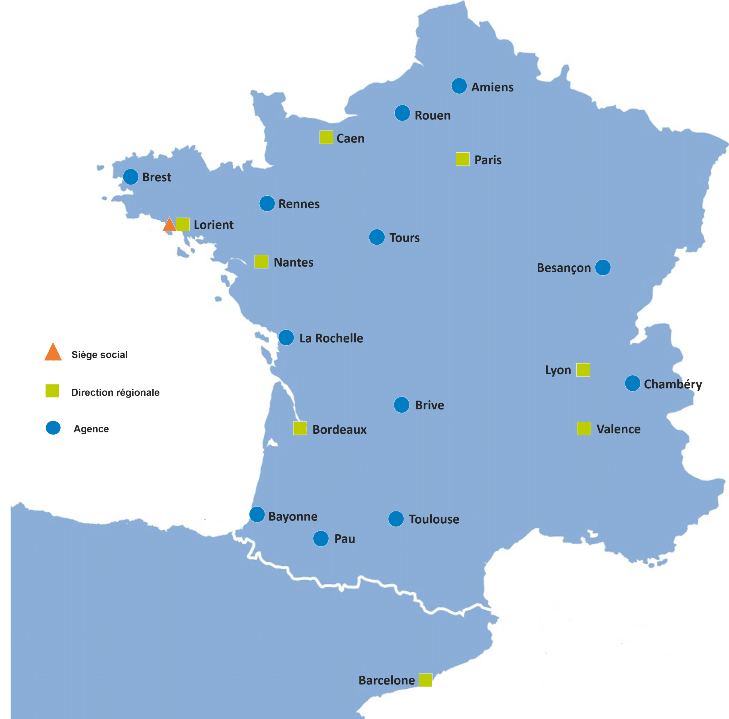 Carte FRANCE