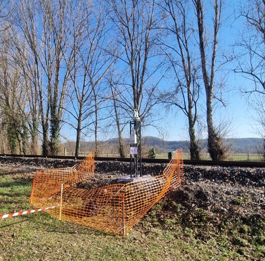 Suivi Topographique En Continu Du Nivellement D’une Voie SNCF à Lalinde (24)