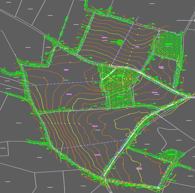 Plan Topographique Par LIDAR Aéroporté – Magnac- Laval (87)