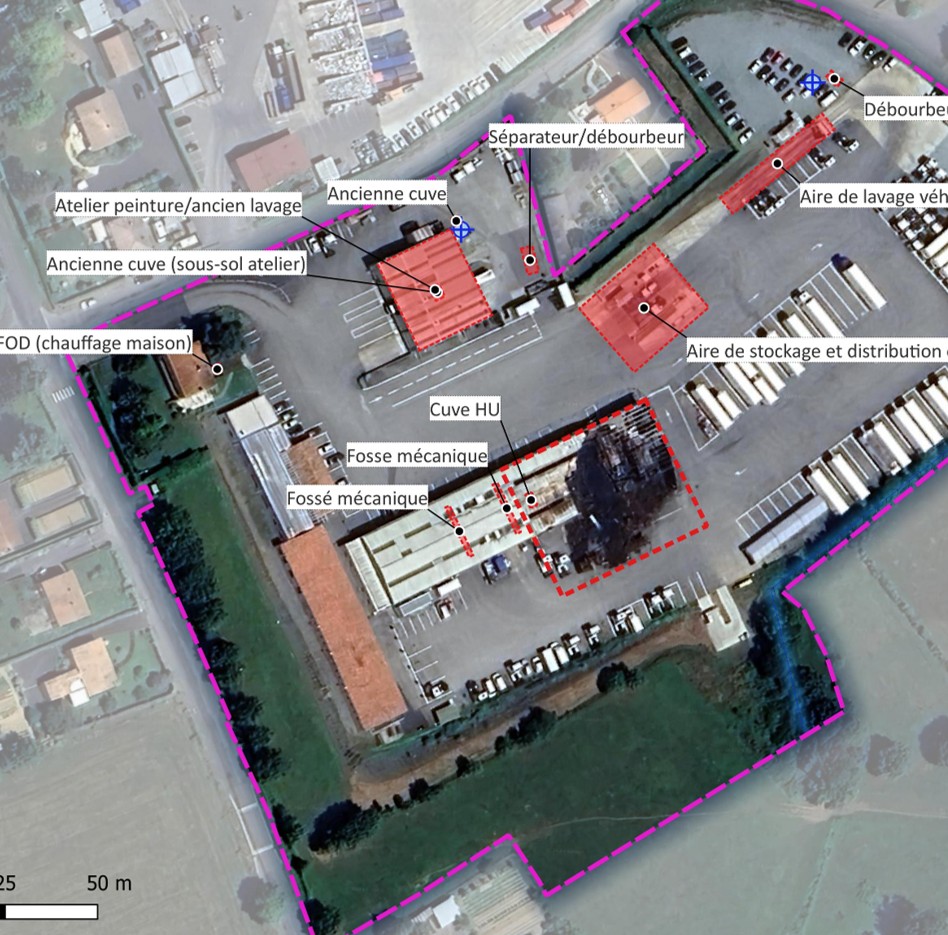 Étude Sites Et Sols Pollués Dans Le Cadre D’un Projet De Cession/acquisition – INFOS/DIAG – La Meilleraie-Tillay (85)