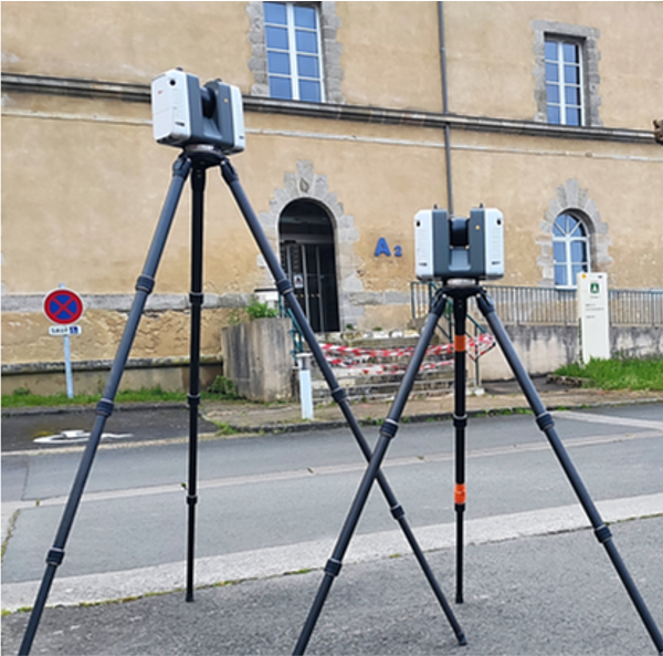 IC Réseaux – Recherche De Cavité – Relevé Topographique – Relevé 3D Et Maquette De Bâtiments- La Roche Sur Yon (85)