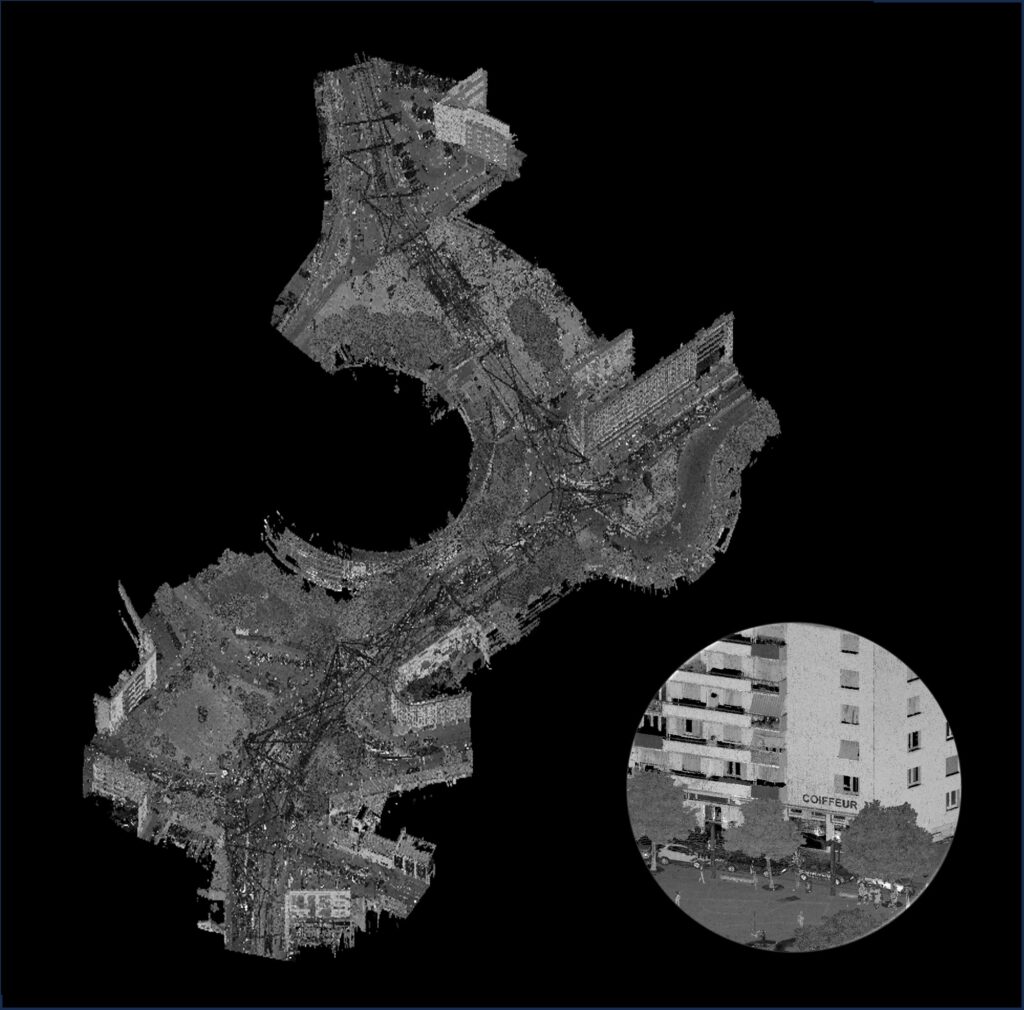 Relevé Scanner 3D Statique Pour Rendu De Plan Topographique à Toulouse (31)